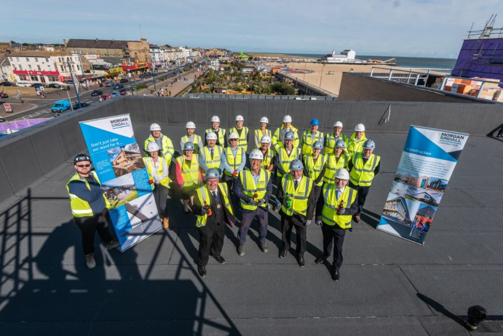 Great Yarmouth Marina development reaches topping out